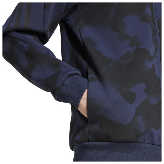 Adidas Ανδρική ζακέτα Future Icons 3-Stripes Full-Zip All Over Print Hoodie